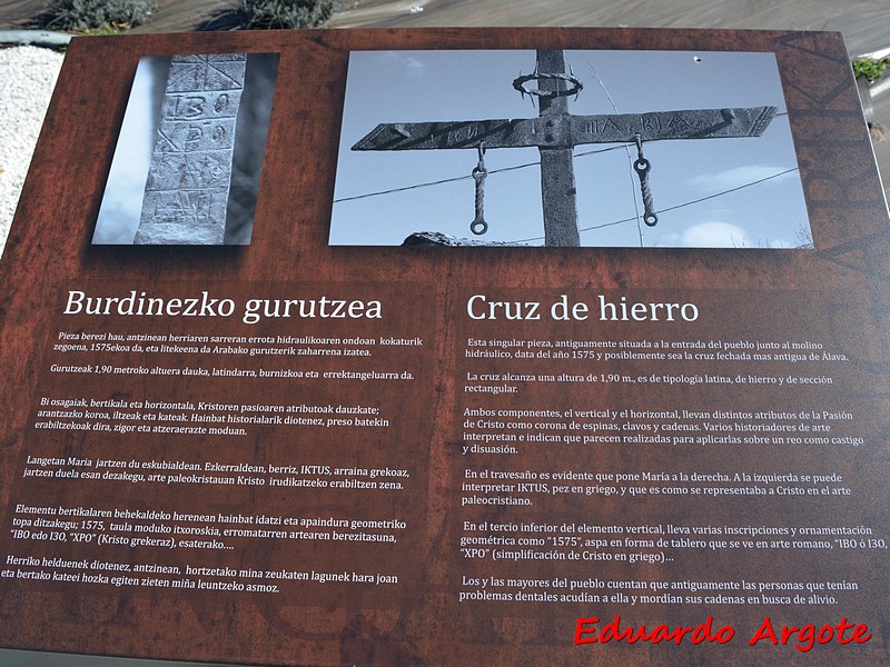 Cruz de hierro de Langarika