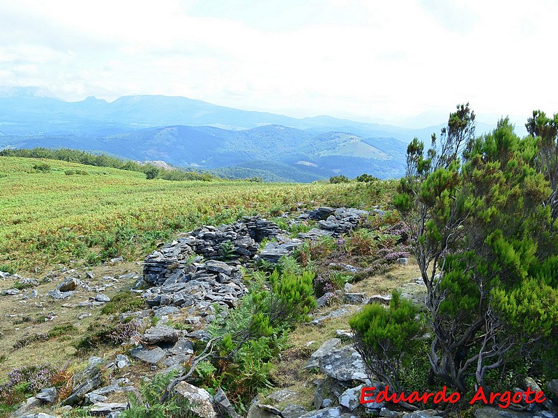 Trincheras del Monte Oketa