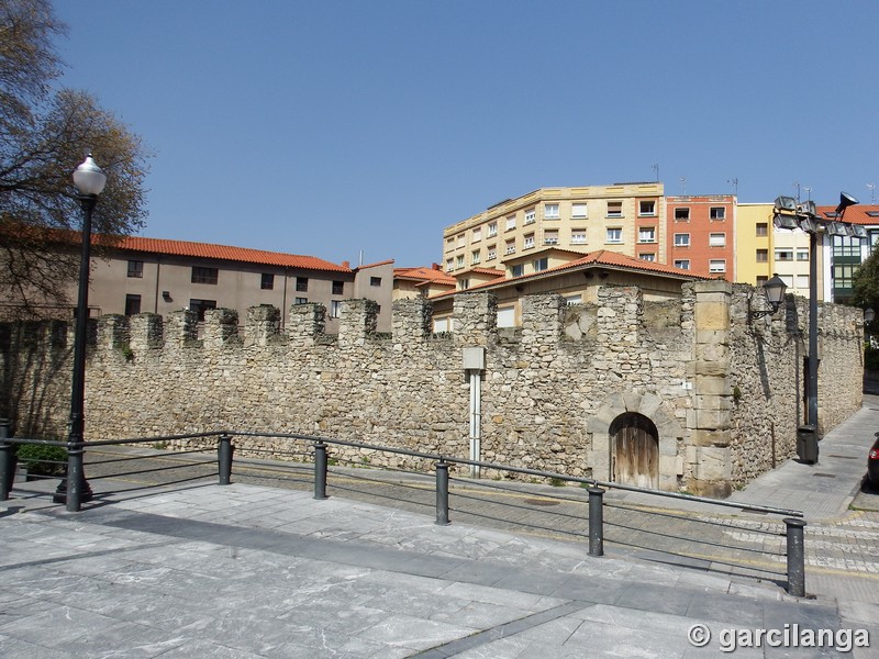 Murallas romanas de Gijón