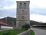 Torre de la antigua iglesia de Ibio