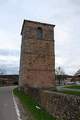 Torre de la antigua iglesia de Ibio