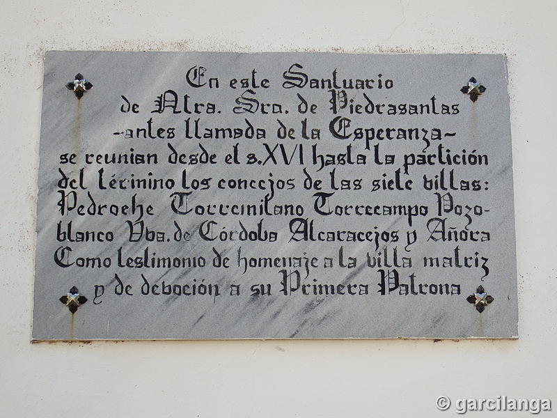 Ermita de la Virgen de Piedrasantas