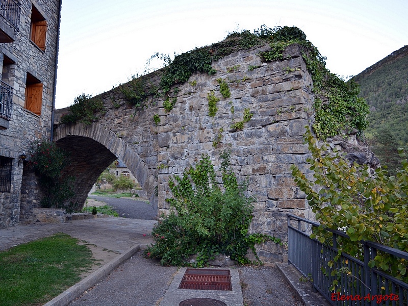 Puente sobre el río Ara