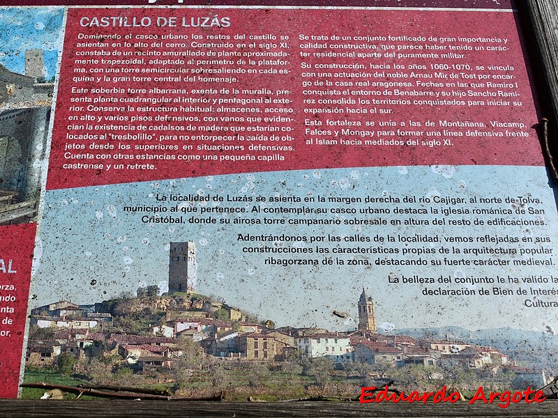 Castillo de Luzás