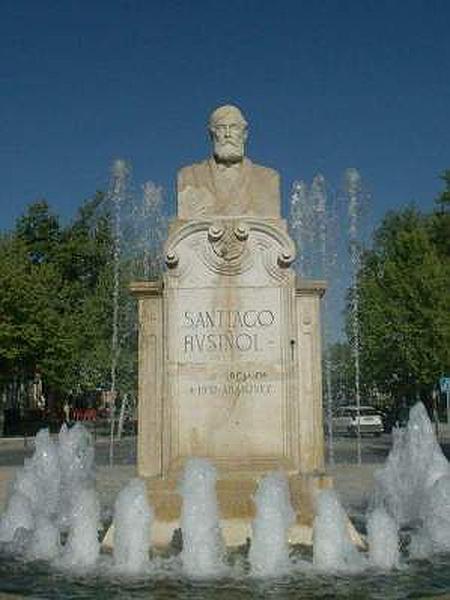 Monumento a Santiago Rusiñol