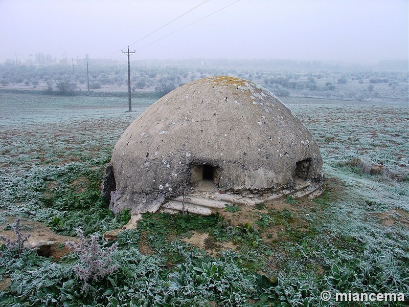 Casamata I de la posición militar Brunete Sureste