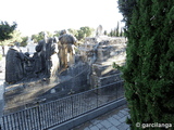 Monumento antiguo del Sagrado Corazón