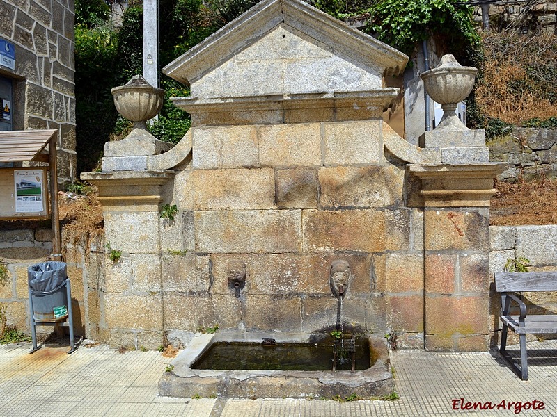 Fuente lavadero de Ventosela