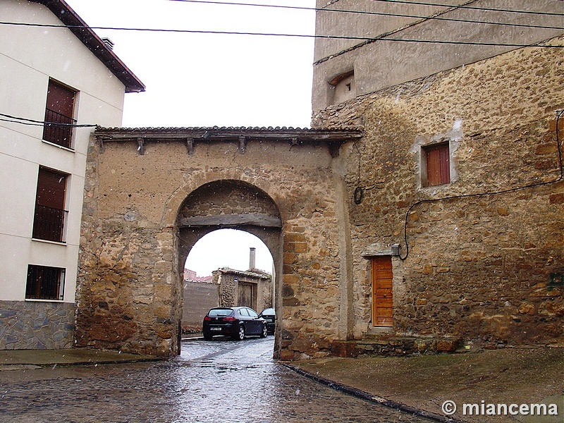 Primer recinto murado cristiano de Ágreda