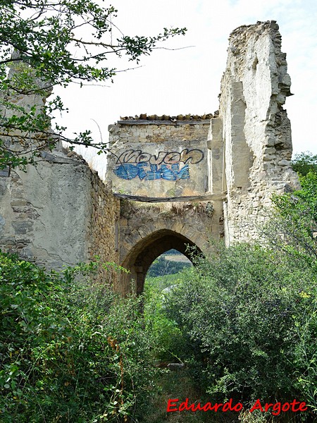 Muralla urbana de Tiermas